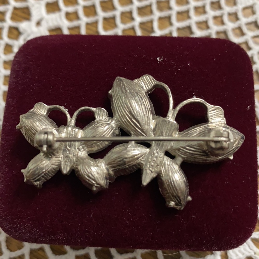Double Butterfly Pin - Picture 3 of 3